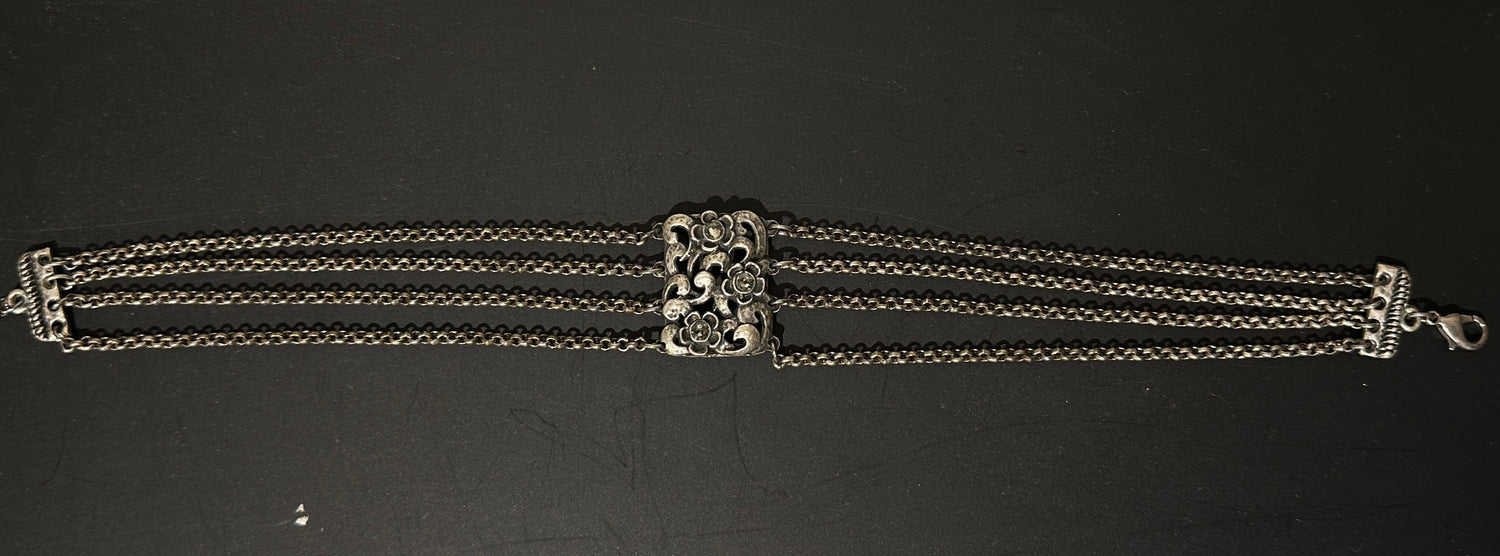 Kropfkette silber