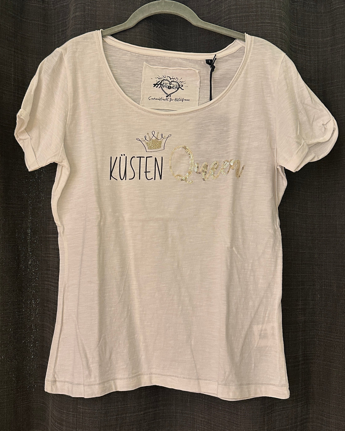 Tshirt Hangowear Küstenqueen off-white
