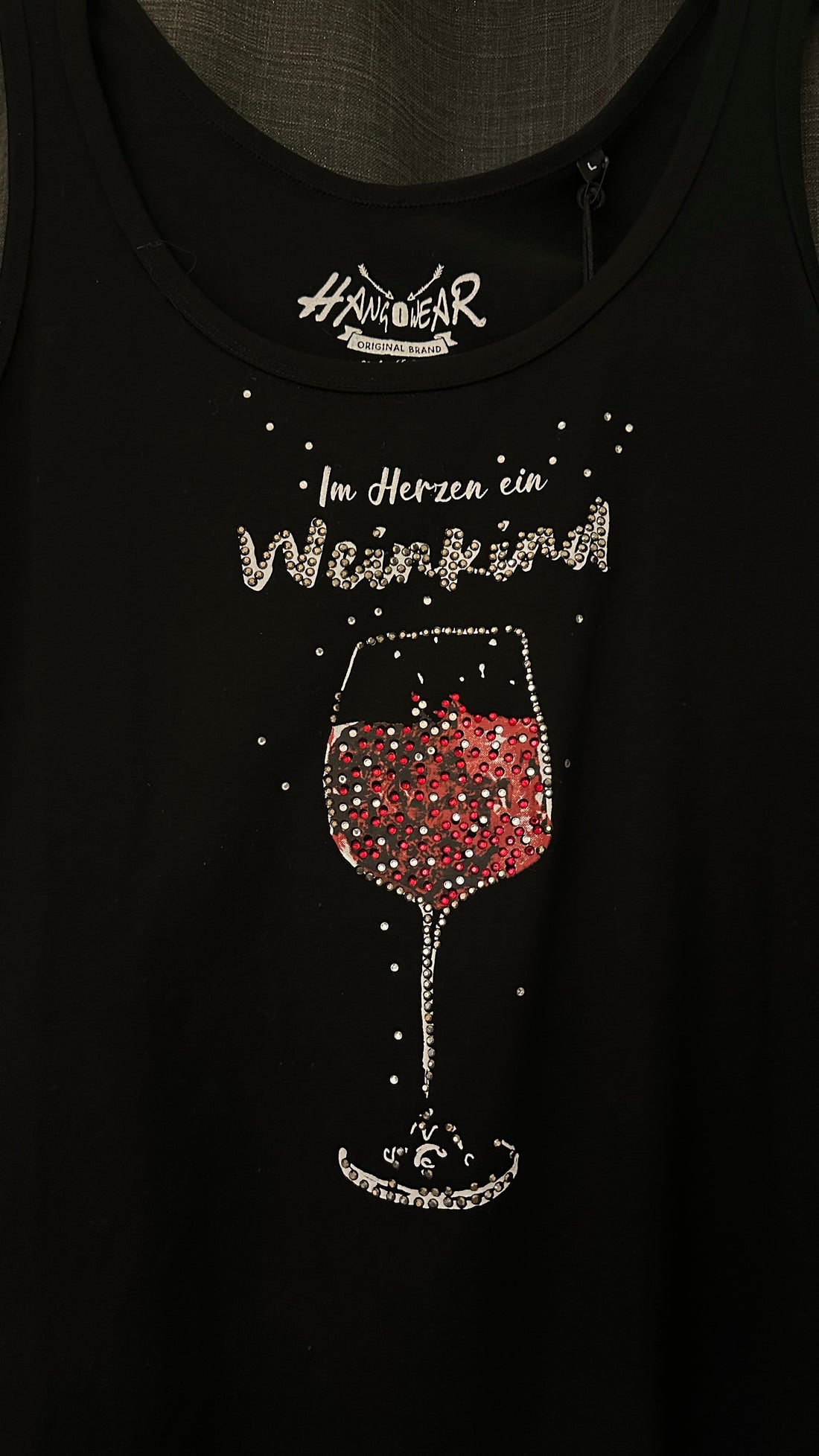 Top Hangowear Weinkind schwarz