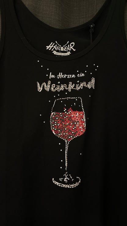 Top Hangowear Weinkind schwarz