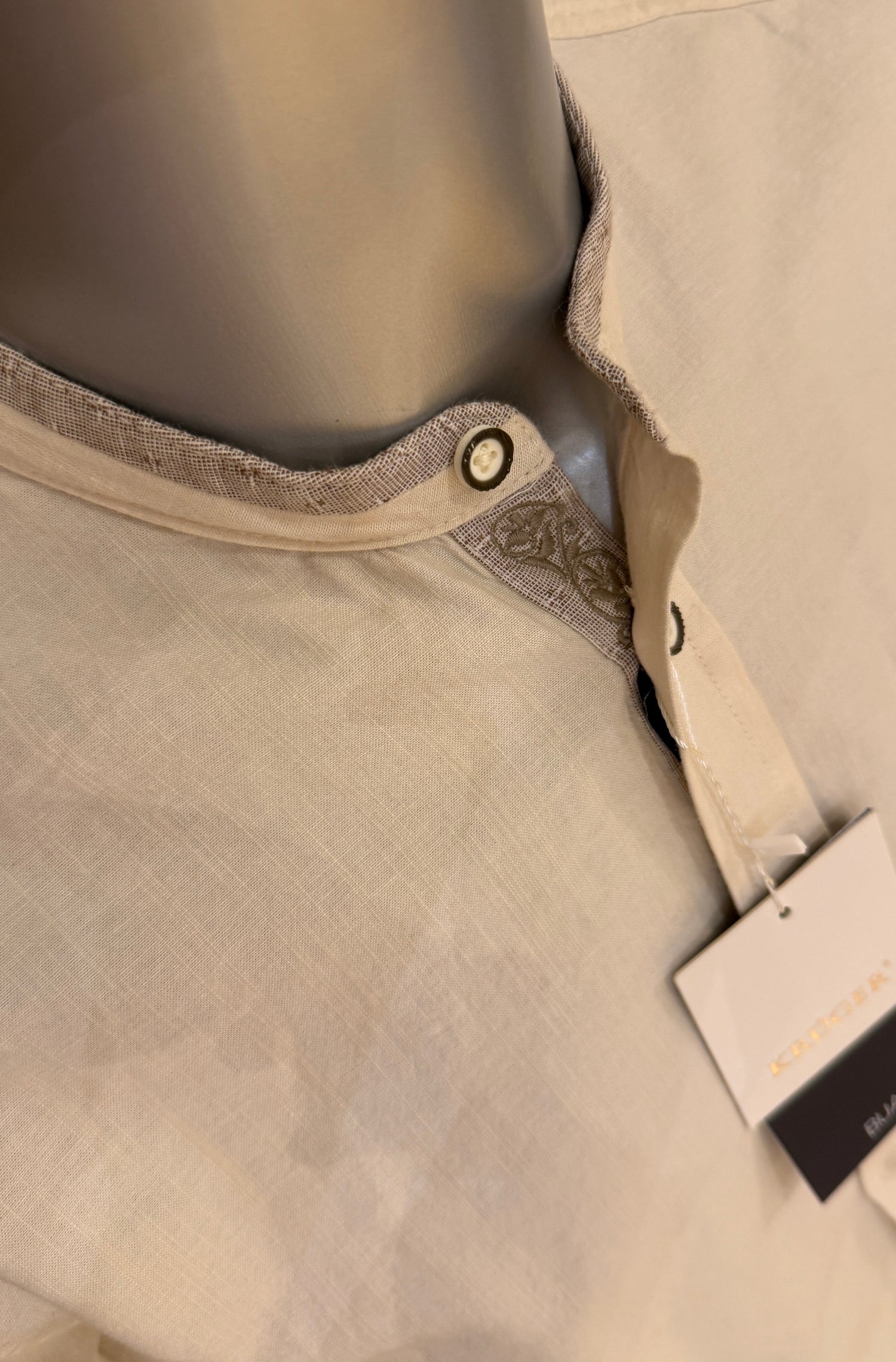 Trachtenhemd Krüger Buam beige