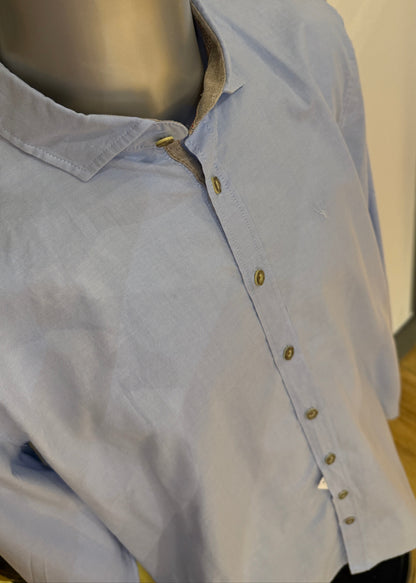 Trachtenhemd Pure hellblau Moderen Fit