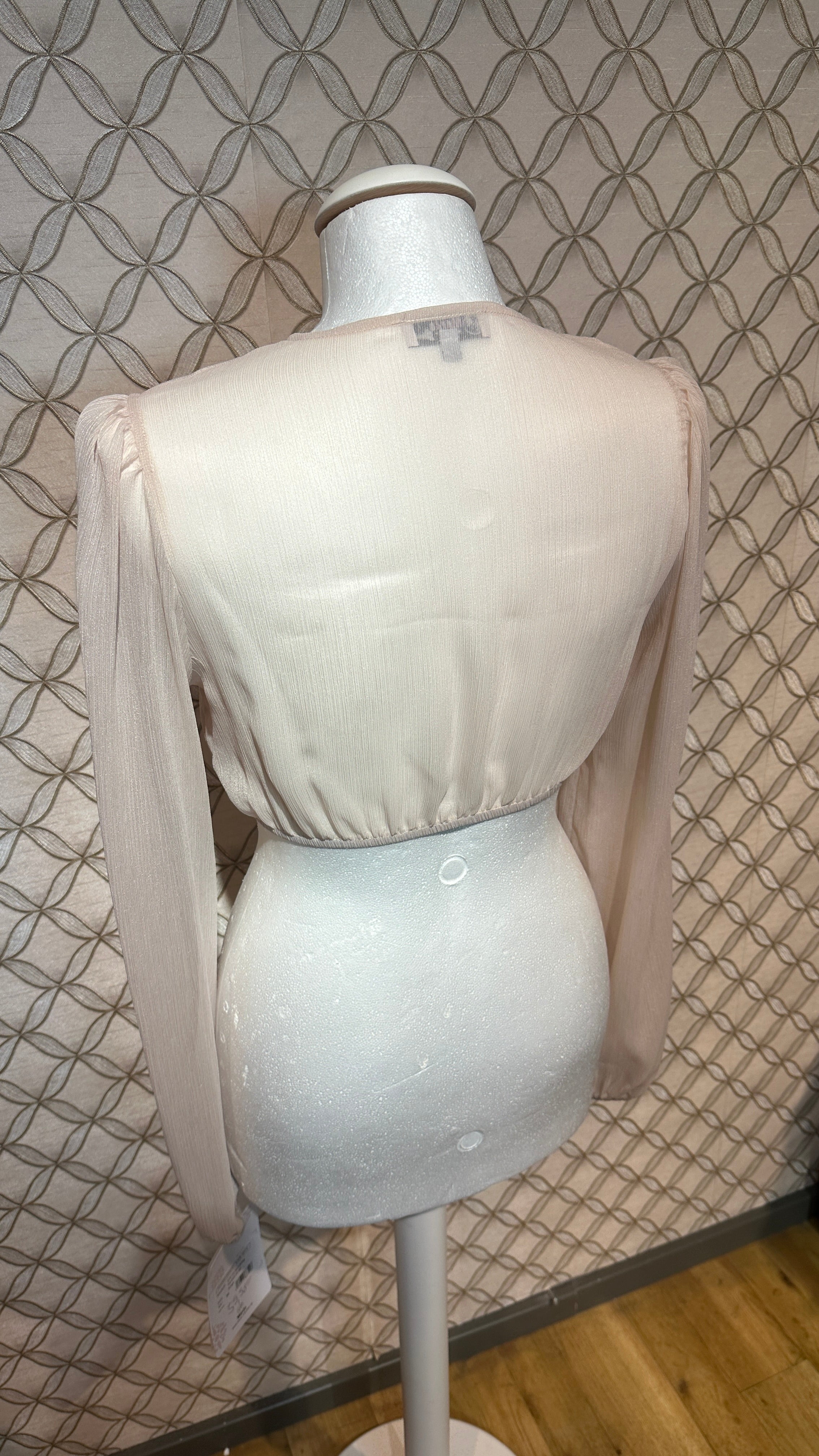 Dirndlbluse Marjo Salching beige
