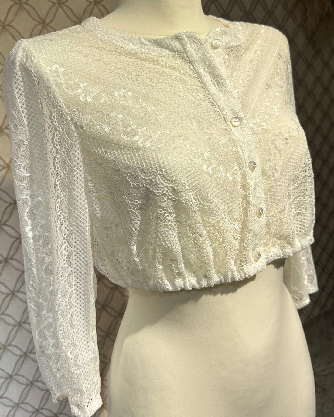 Dirndlbluse Gisa Anno Domini Design ecru