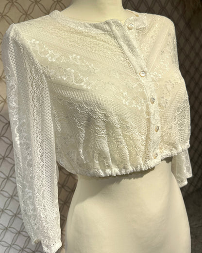 Dirndlbluse Gisa Anno Domini Design ecru