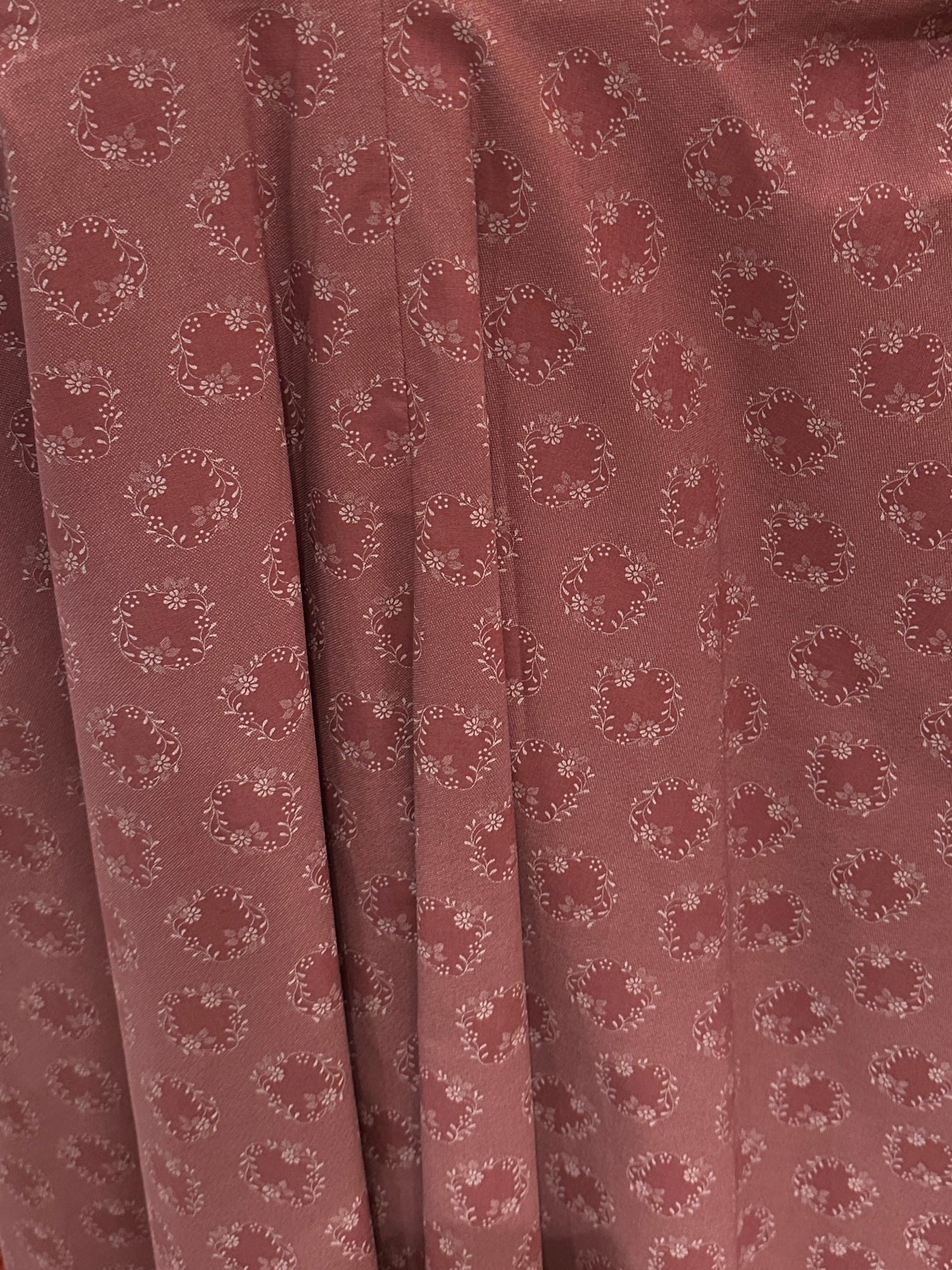 Dirndl Goldstich rot/bordeaux/ Schürze mit Schließe 70cm