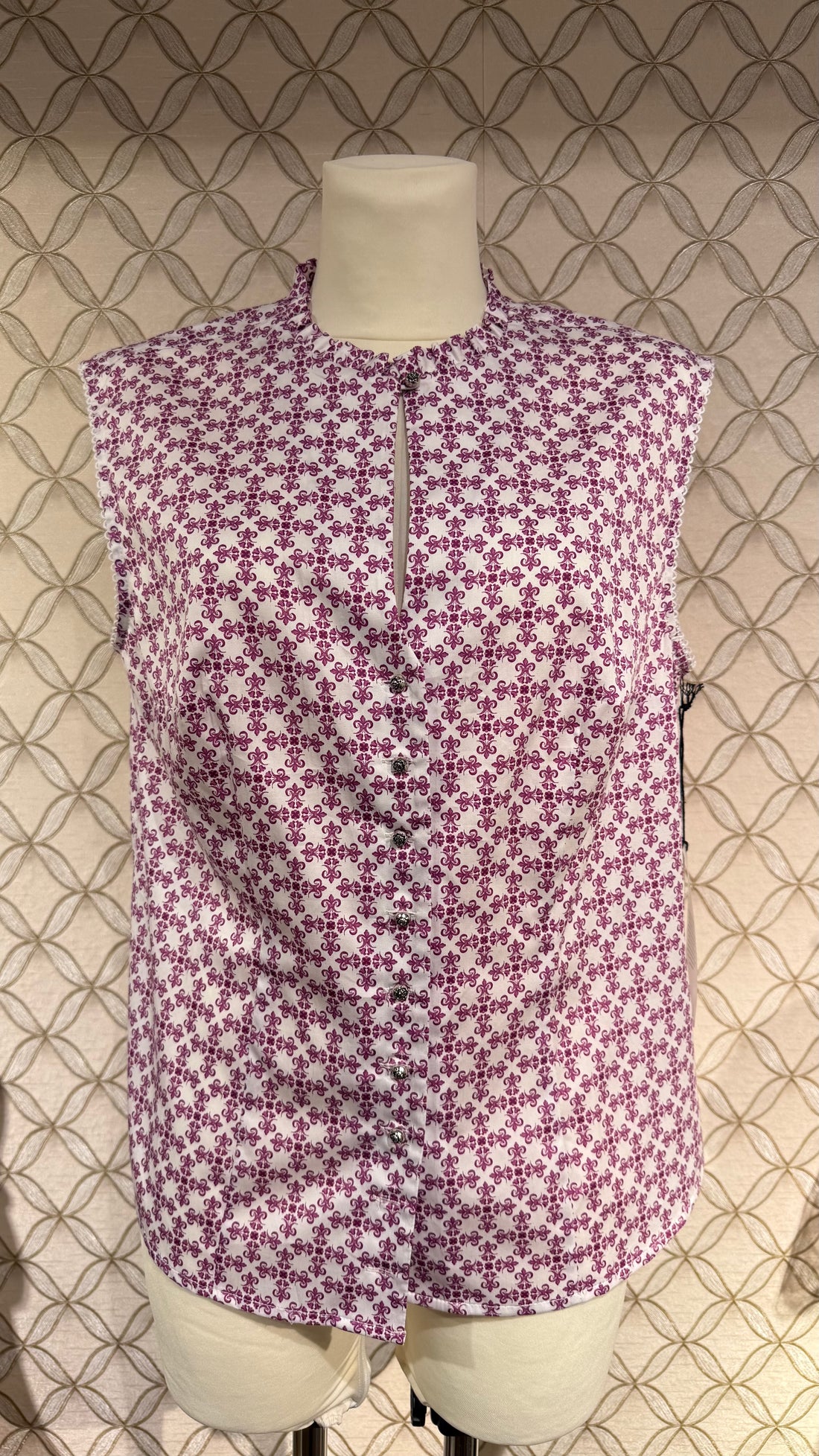 Trachtenbluse Tina Anno Domini Design beere