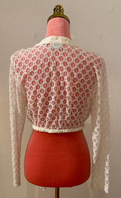 Dirndlbluse Monja Melega creme