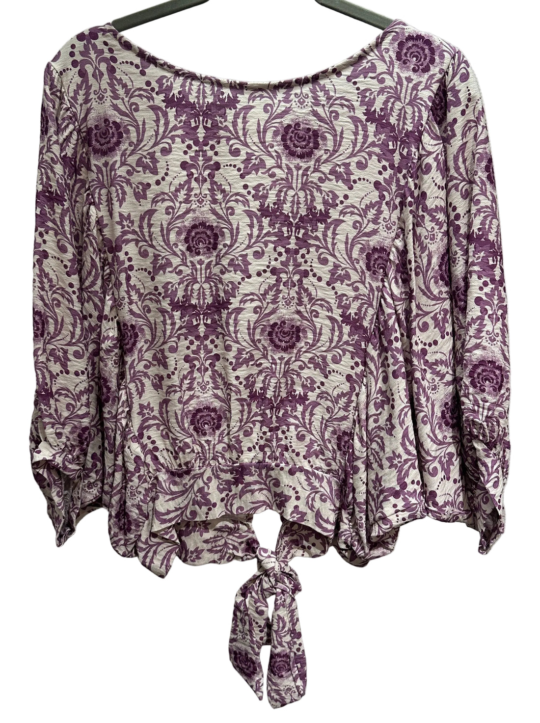 Bluse V Milano creme/lila