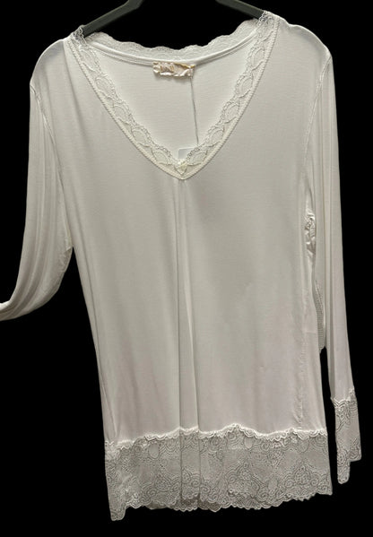 Shirt V Milano creme
