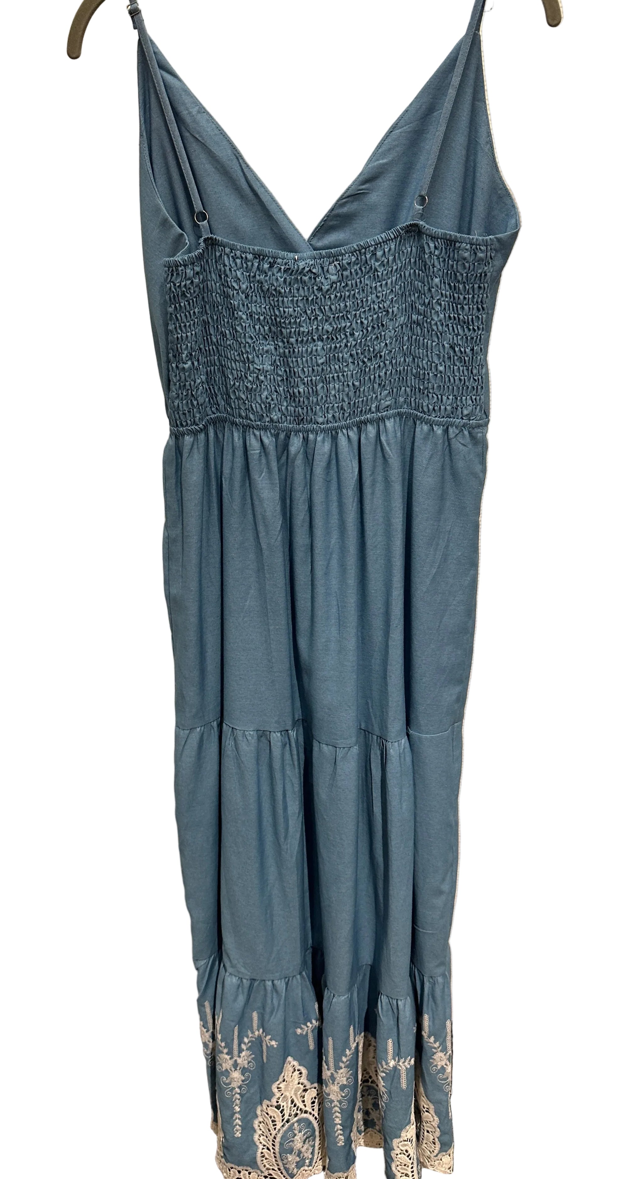Kleid V Milano blau