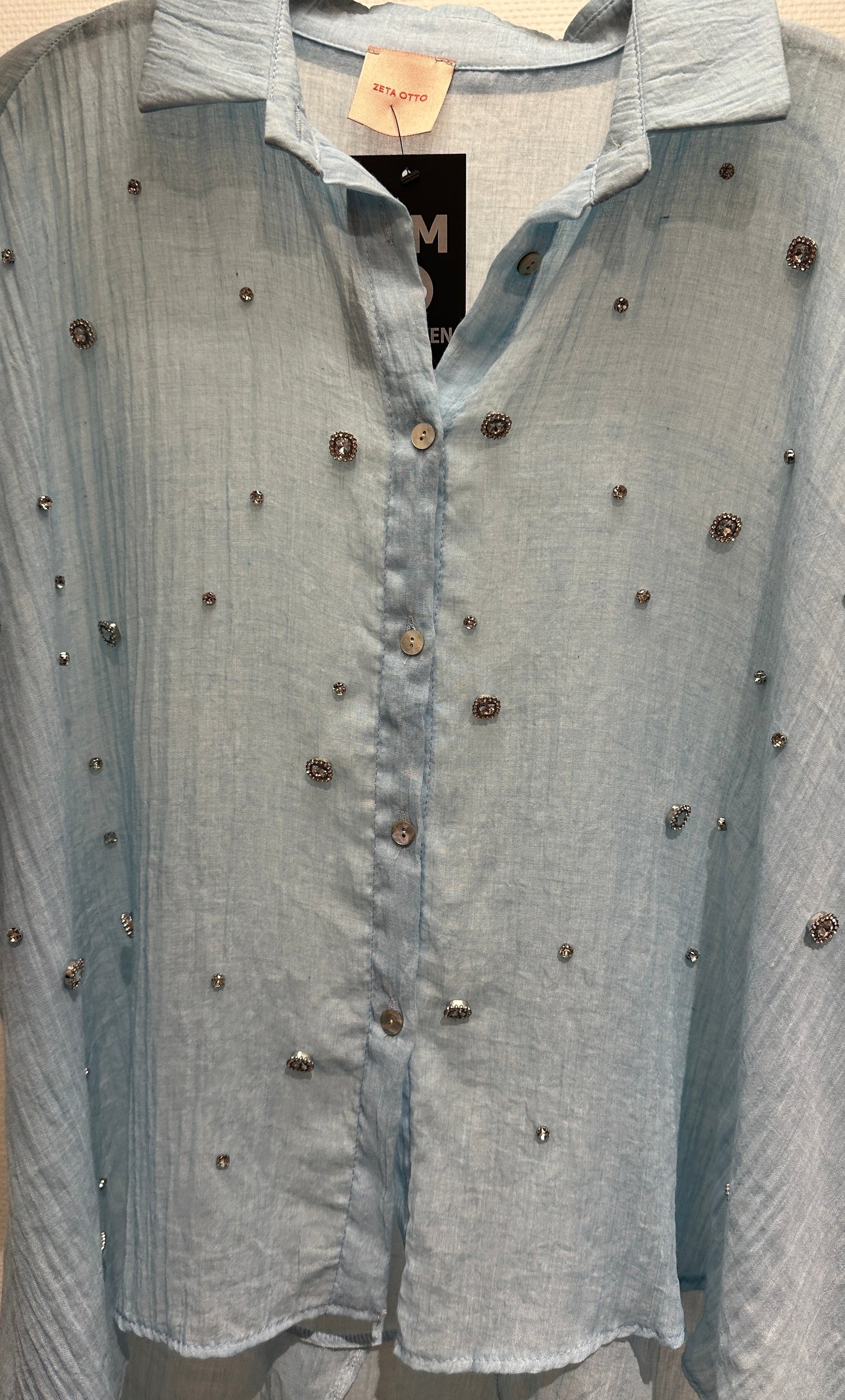 Bluse MM München hellblau