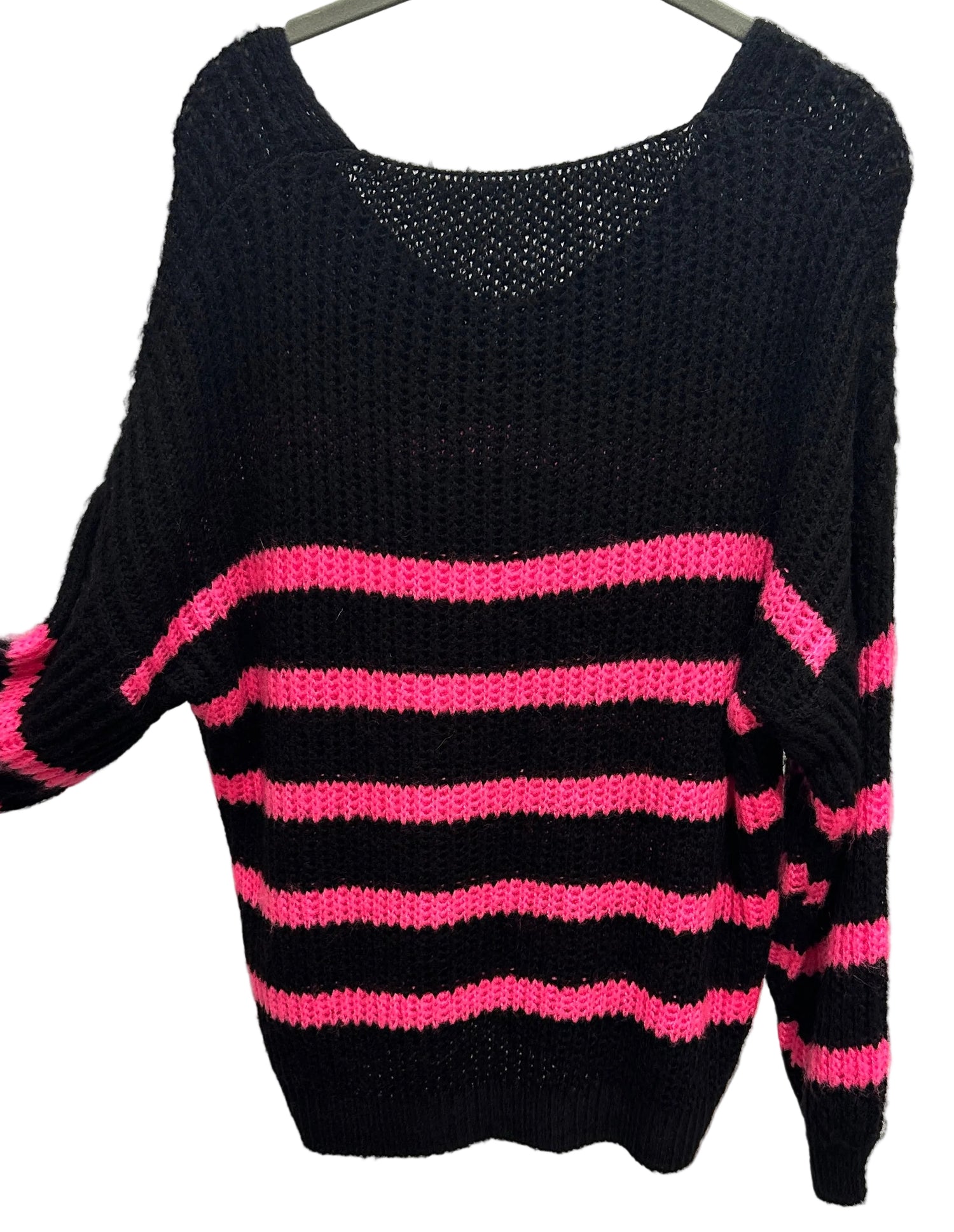 Pullover schwarz/pink