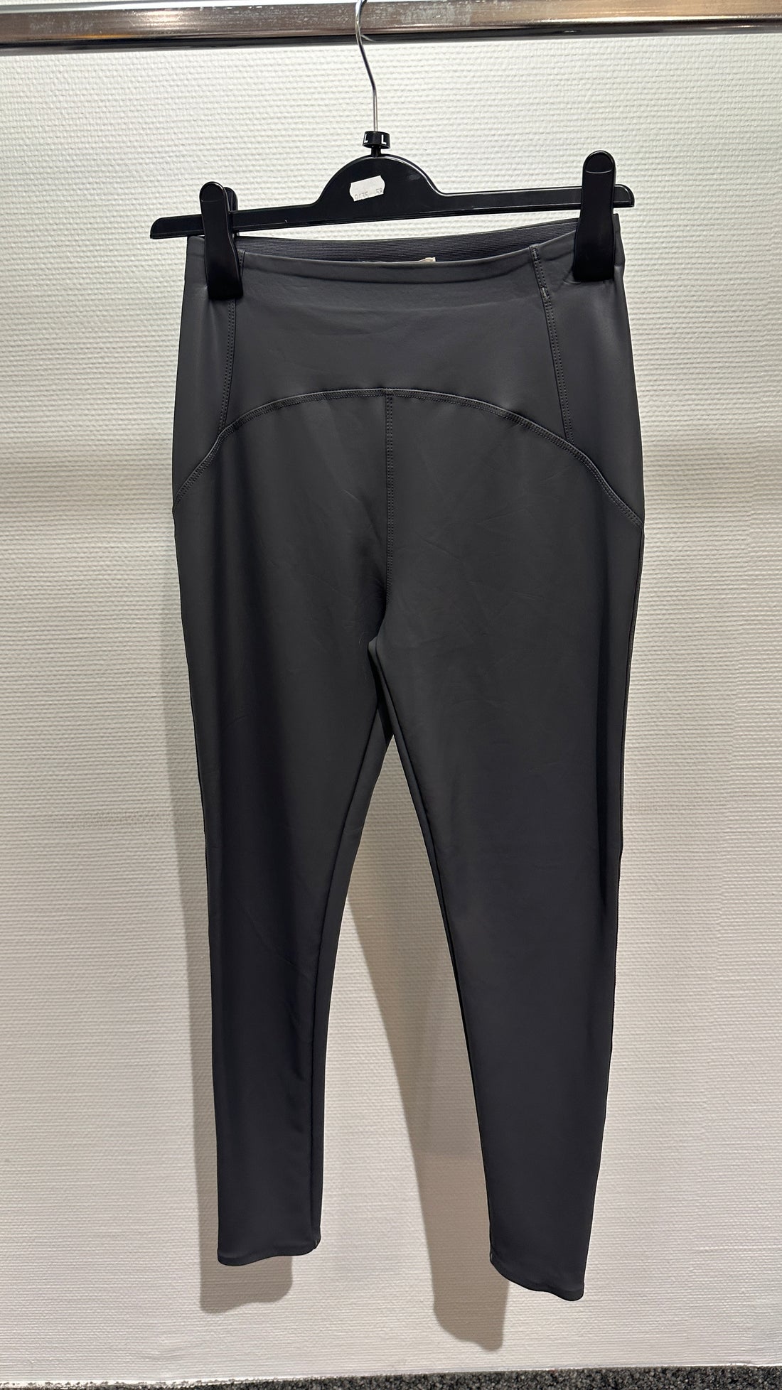 Leggings Lederoptik V Milano grau