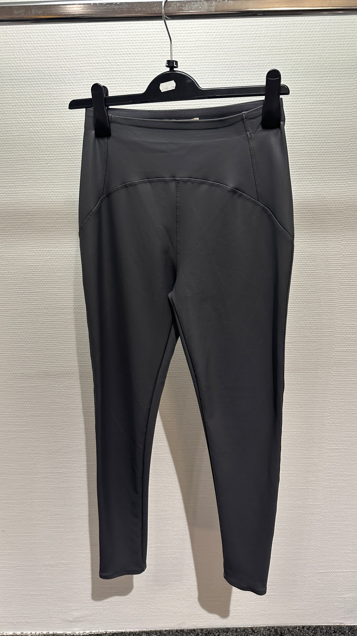 Leggings Lederoptik V Milano grau
