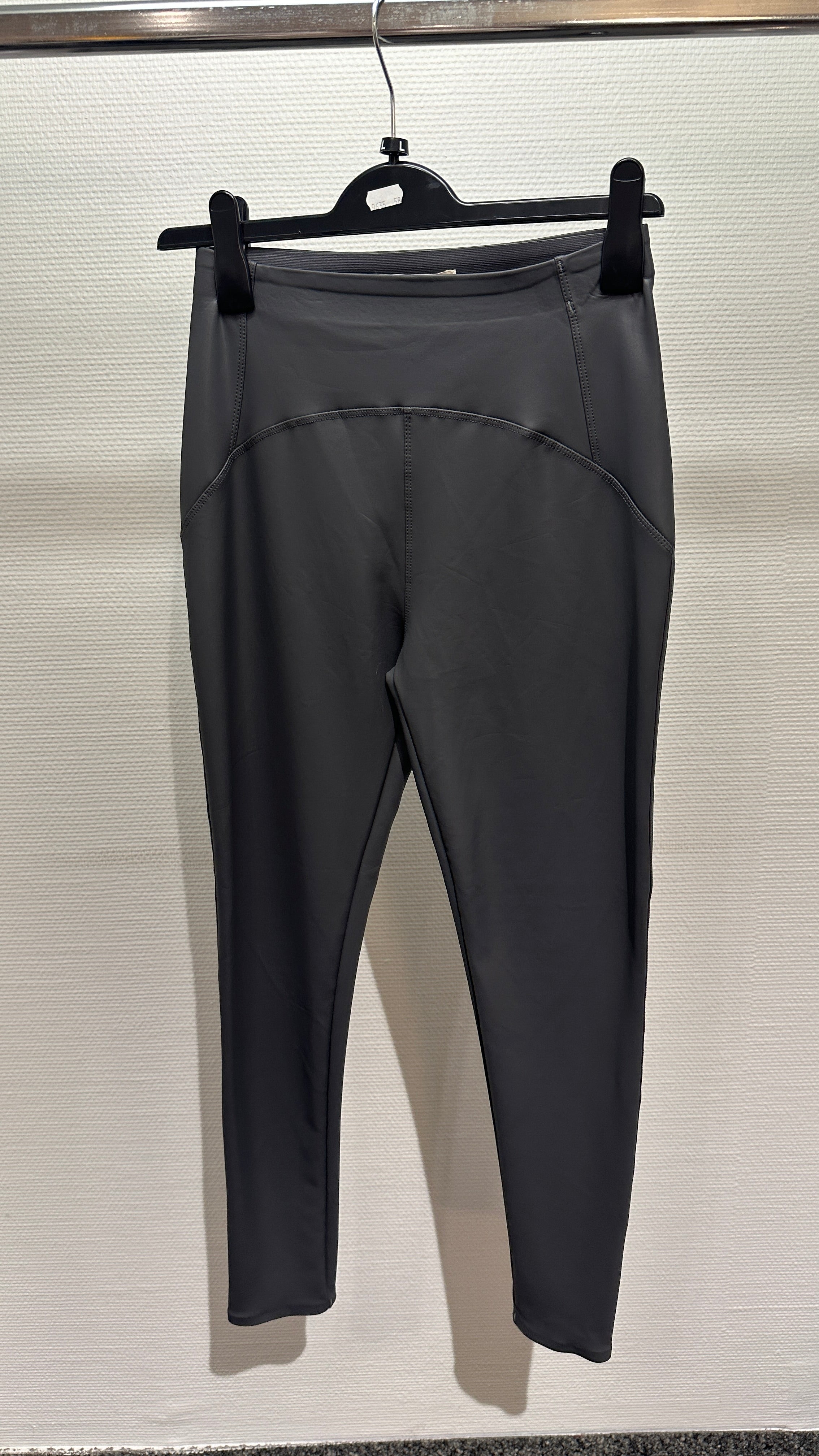 Leggings Lederoptik V Milano grau