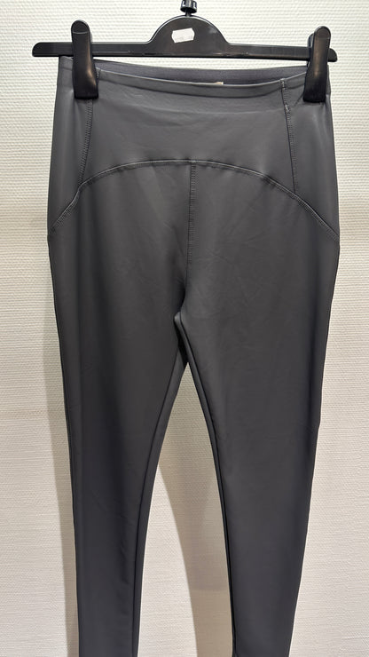Leggings Lederoptik V Milano grau