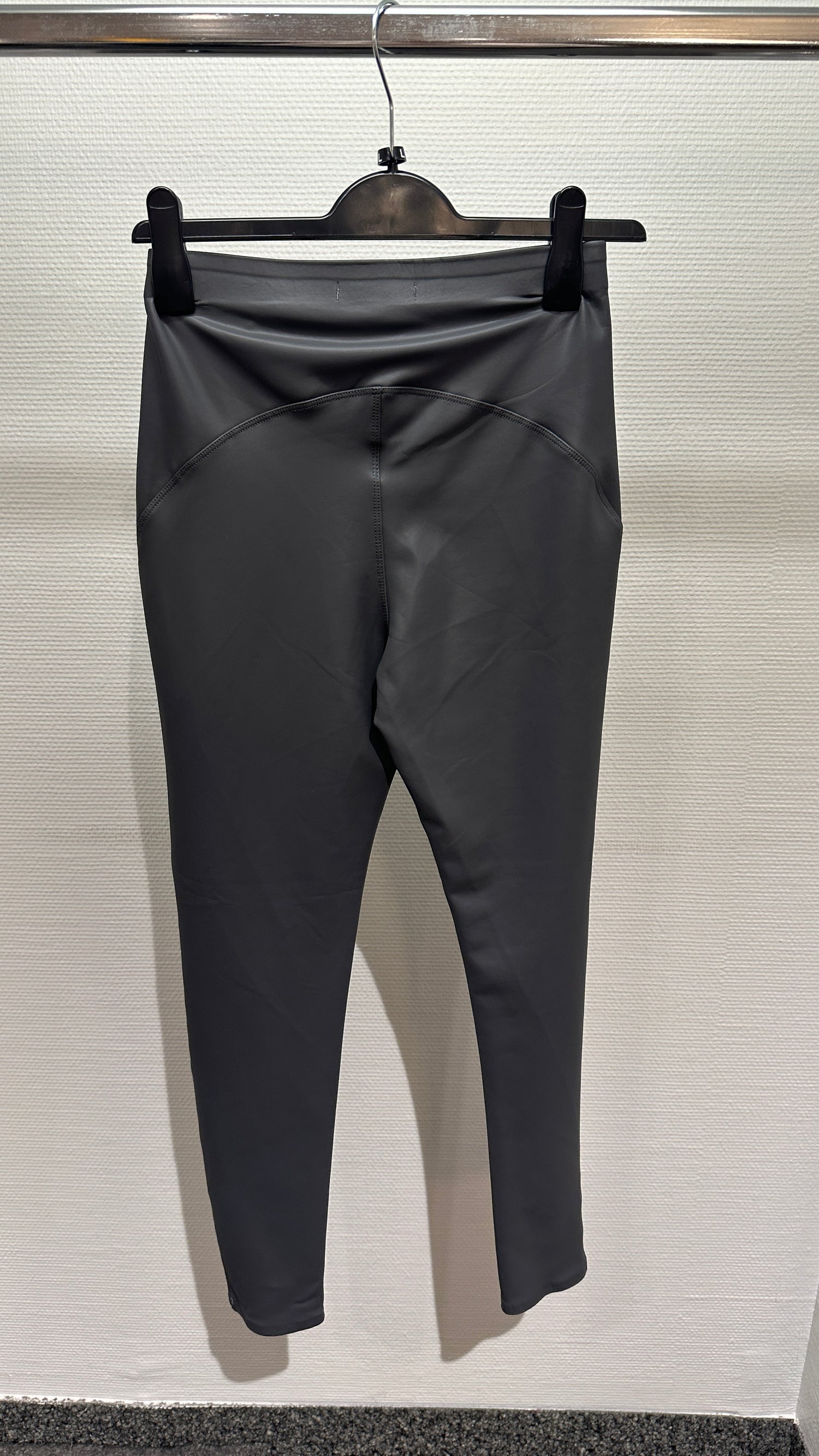 Leggings Lederoptik V Milano grau
