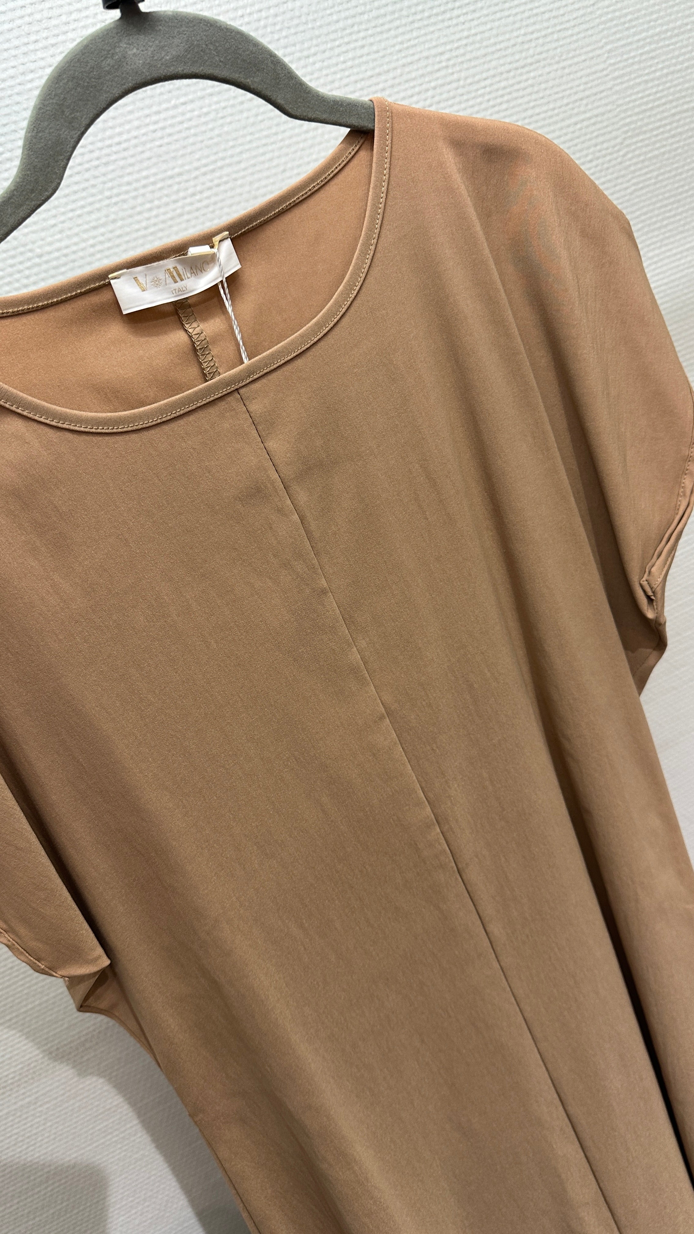 Kleid V Milano hellbraun