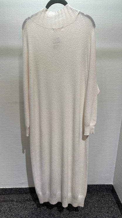Kleid Strick V Milano creme