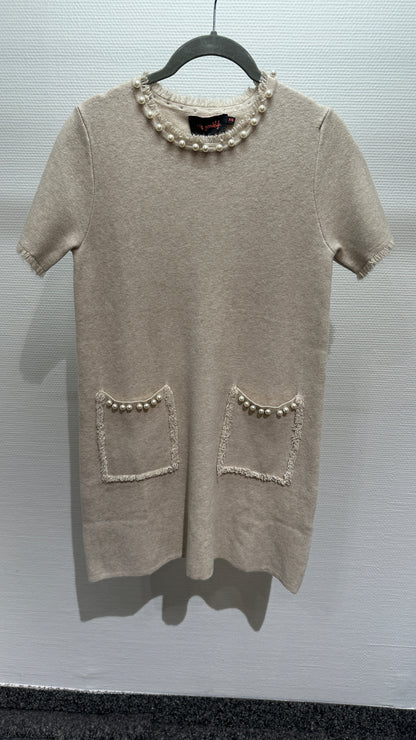 Strickkleid Miss Goodlife creme