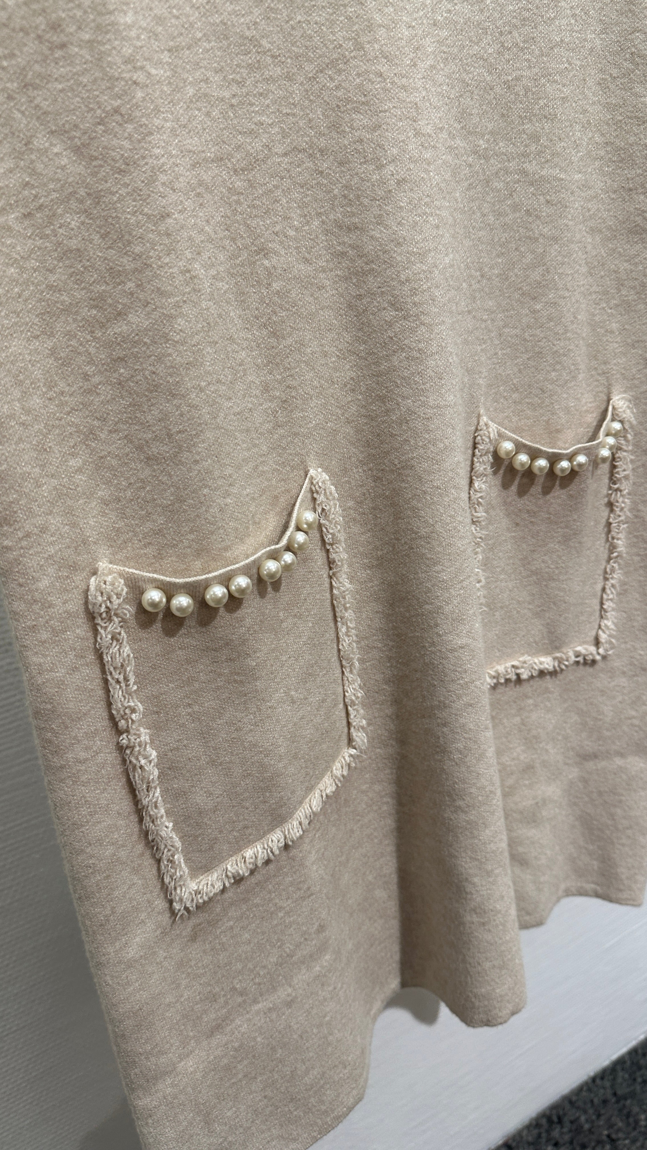 Strickkleid Miss Goodlife creme