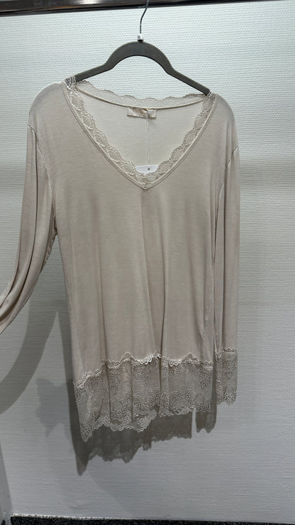 Shirt V Milano creme