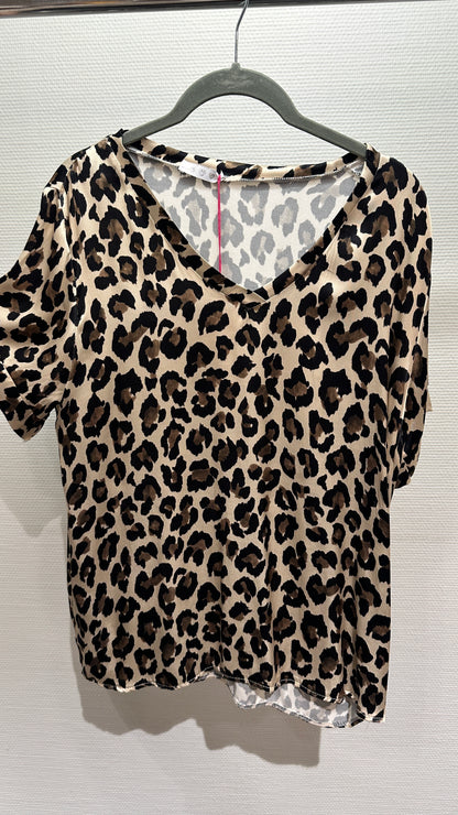 Shirt Glammy Leopard-Muster