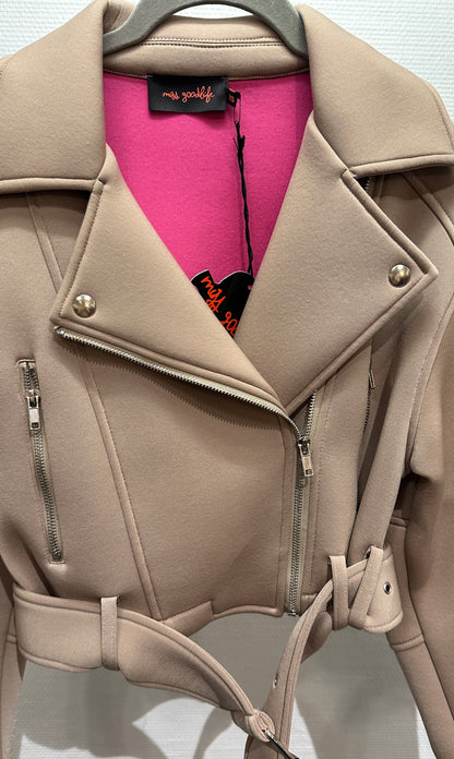 Jacke Miss Goodlife beige