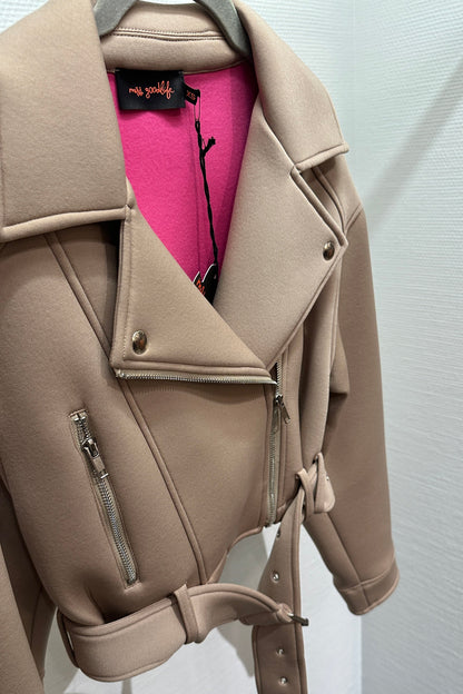 Jacke Miss Goodlife beige
