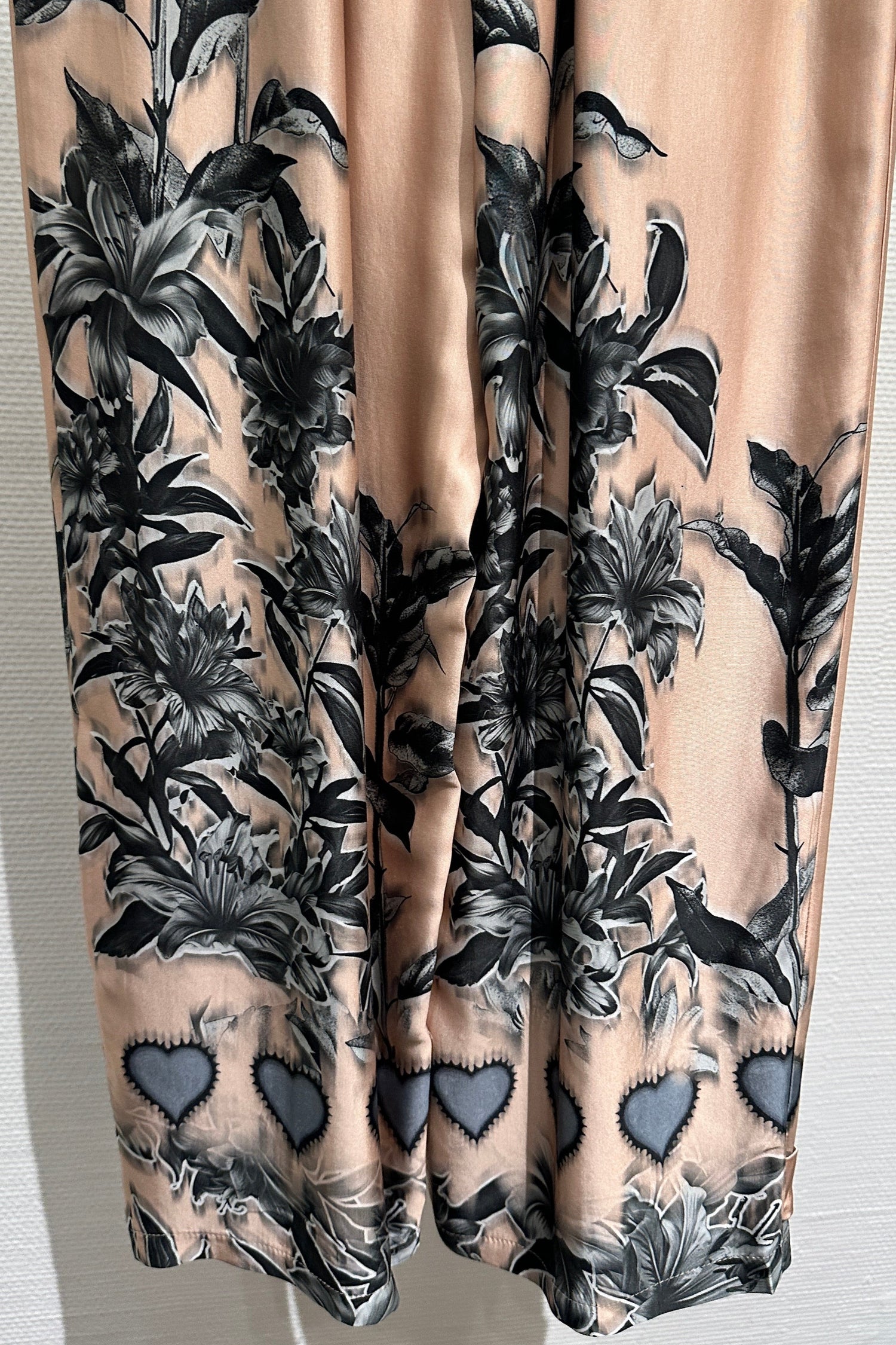 Hose Miss Goodlife schwarz/beige
