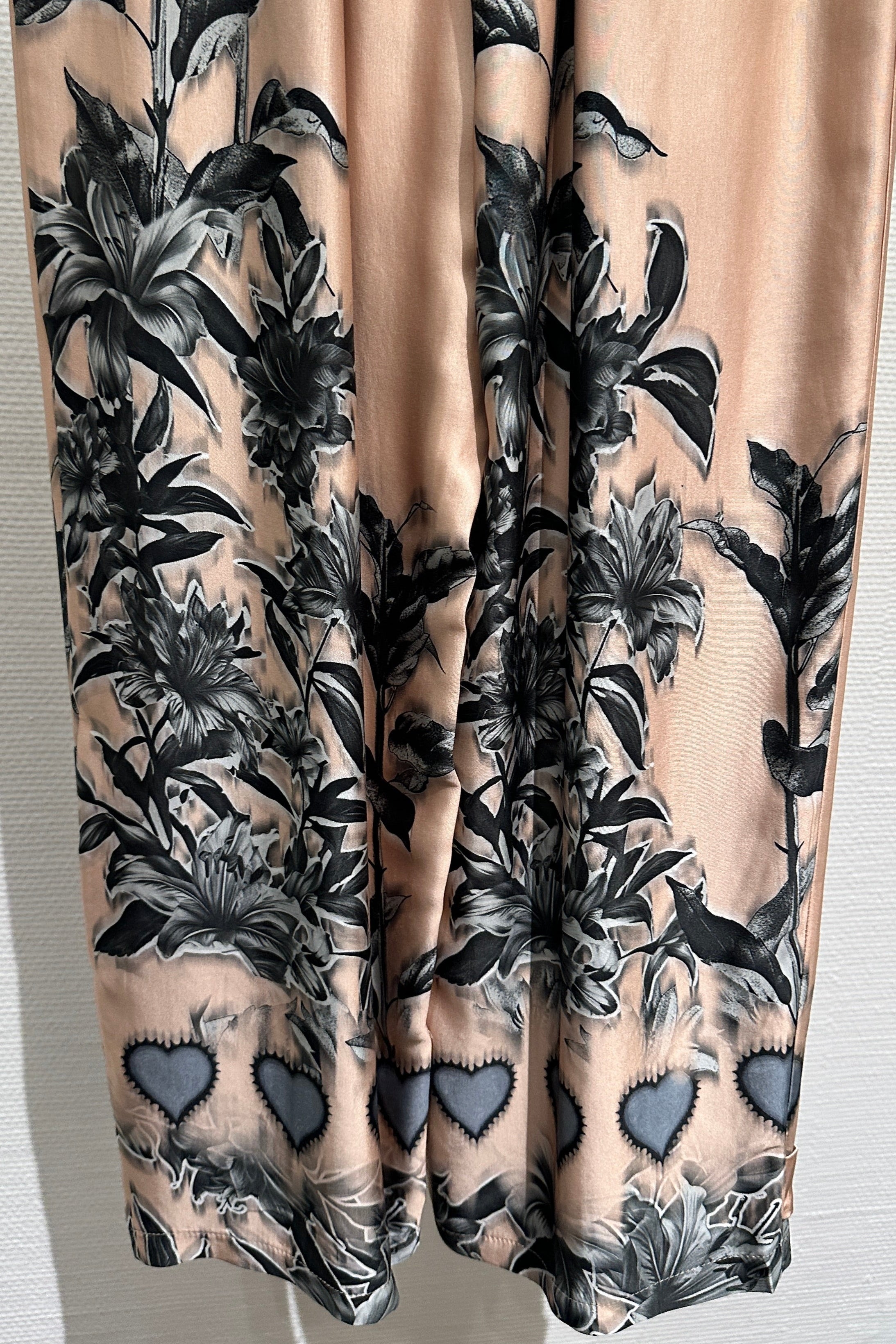 Hose Miss Goodlife schwarz/beige
