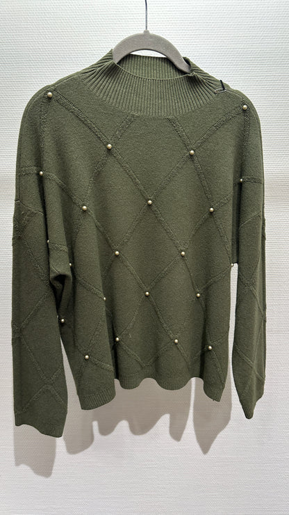 Pullover Miss Fashion oliv