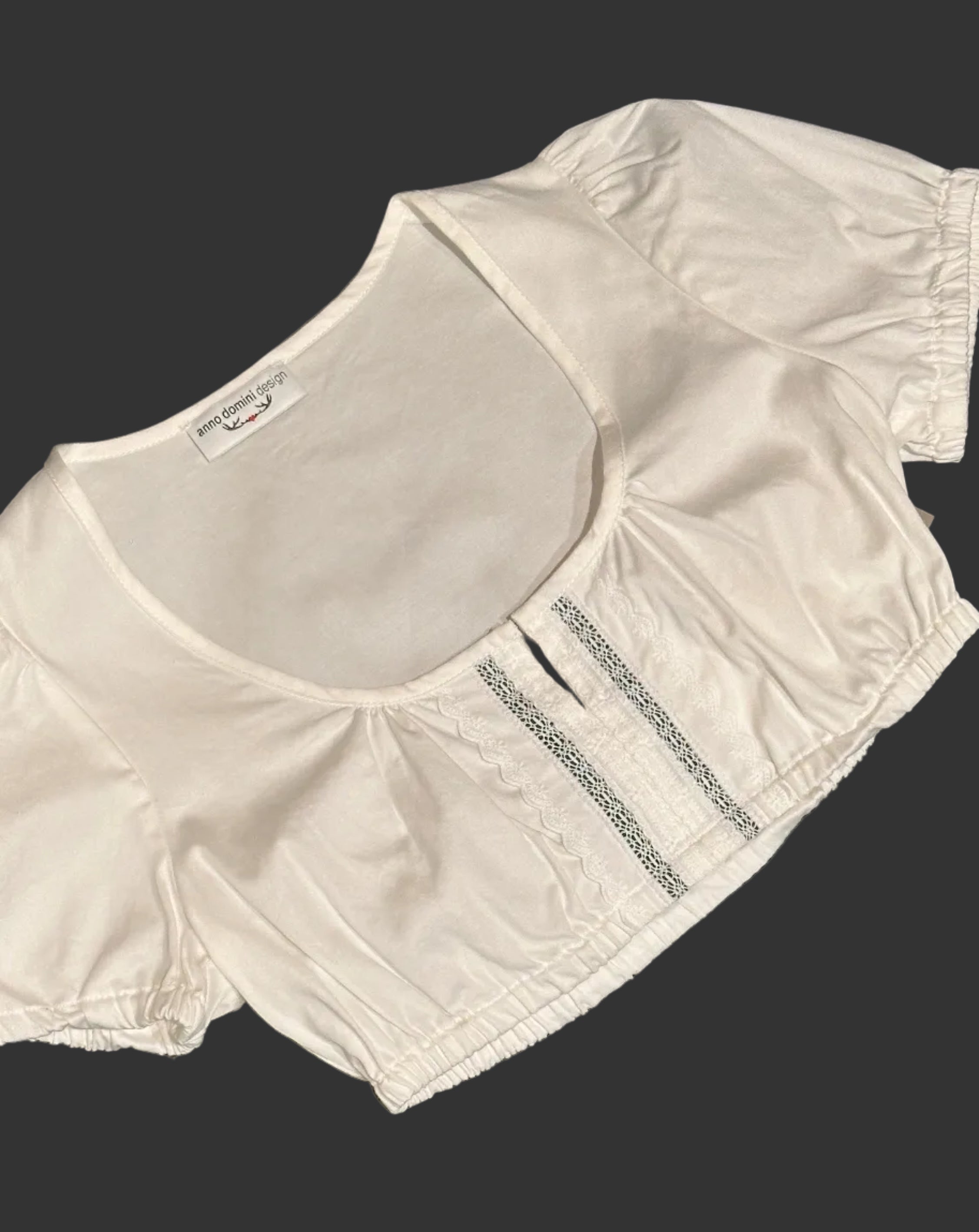Dirndlbluse Anno Domini Design Sonja weiß