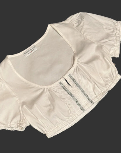 Dirndlbluse Anno Domini Design Sonja weiß