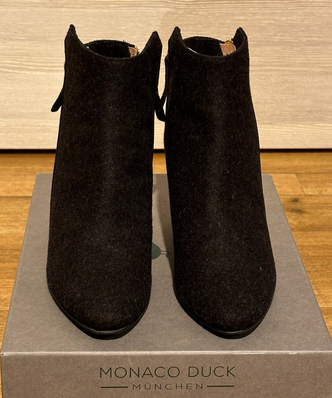Trachtenschuh Bootie Monaco Duck München Viki schwarz