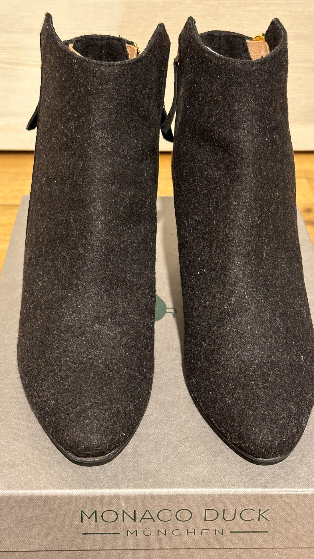 Trachtenschuh Bootie Monaco Duck München Viki schwarz