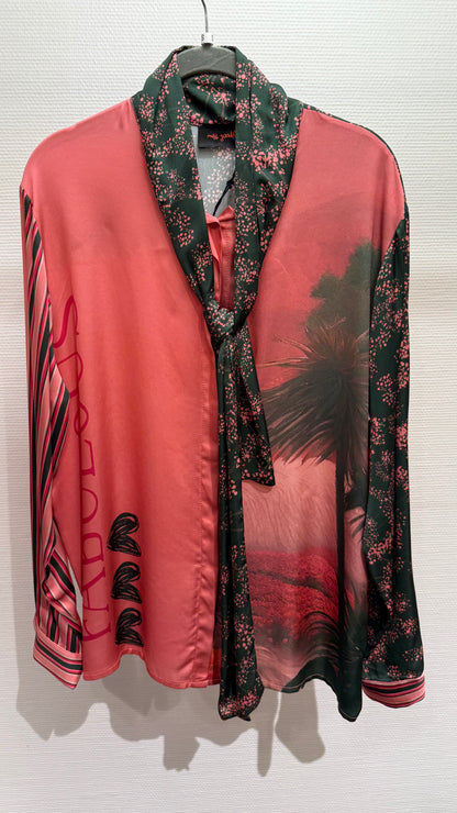 Bluse Miss Goodlife bunt