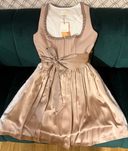 Dirndl Krüger Collection beige 60cm