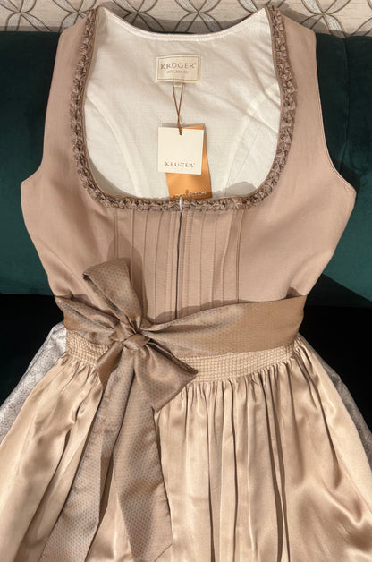 Dirndl Krüger Collection beige 60cm