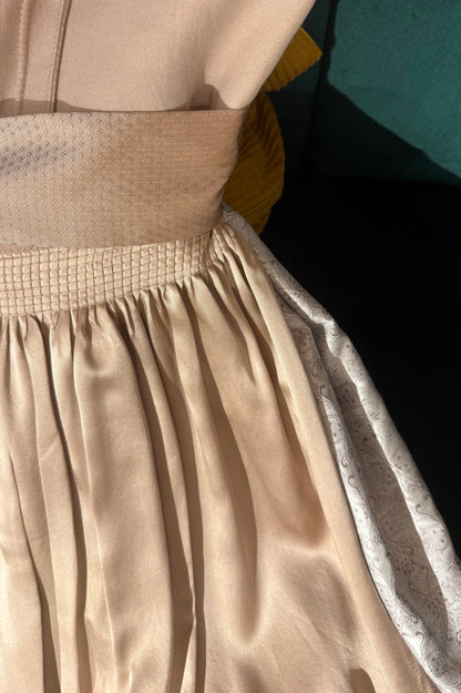 Dirndl Krüger Collection beige 60cm