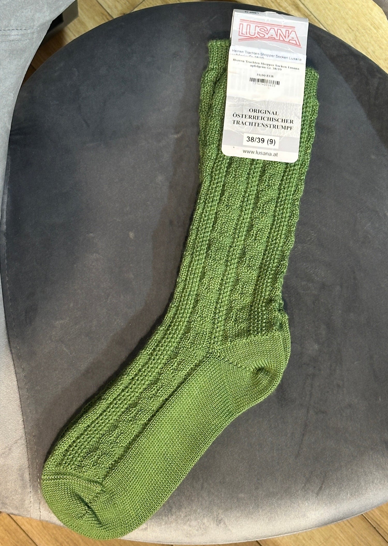 Herren Trachten Schopper Socken Lusana apfelgrün