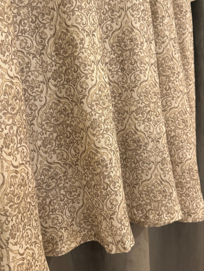 Damen Rock Kaiserjäger Hailey Leinen taupe 75cm