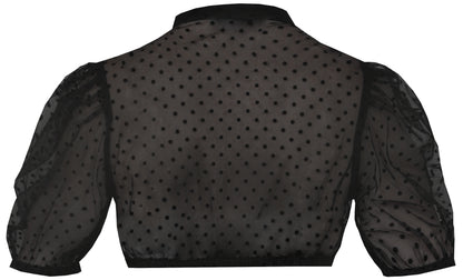 Dirndlbluse Marjo Zeitlarn schwarz