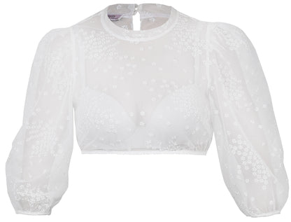 Dirndlbluse Marjo Krailing off-white