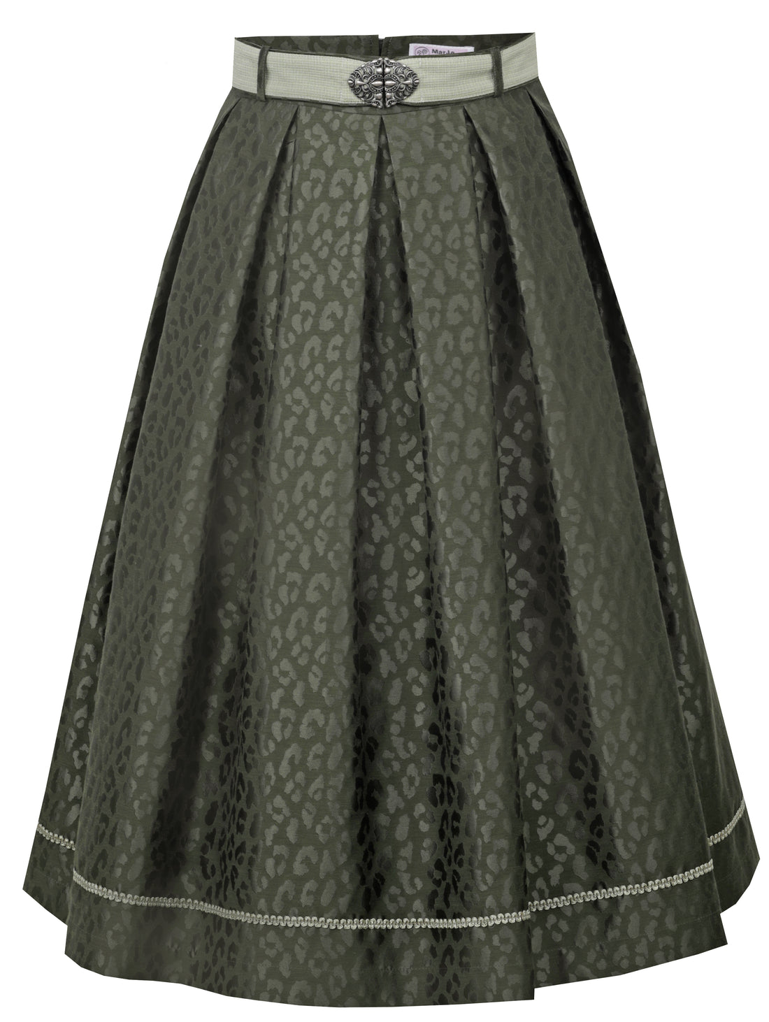 Trachtenrock Marjo Windberg olive 70cm