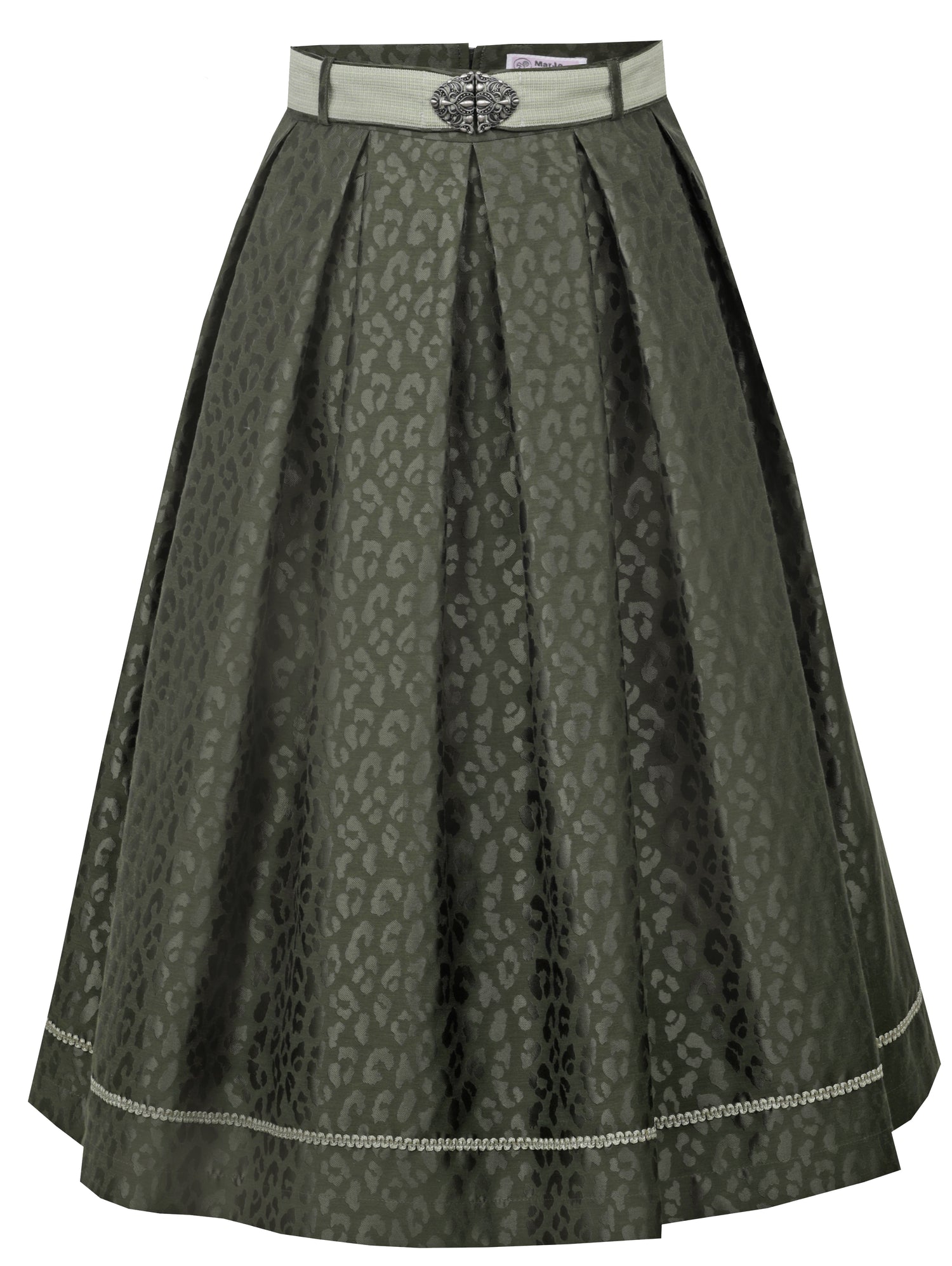 Trachtenrock Marjo Windberg olive 70cm