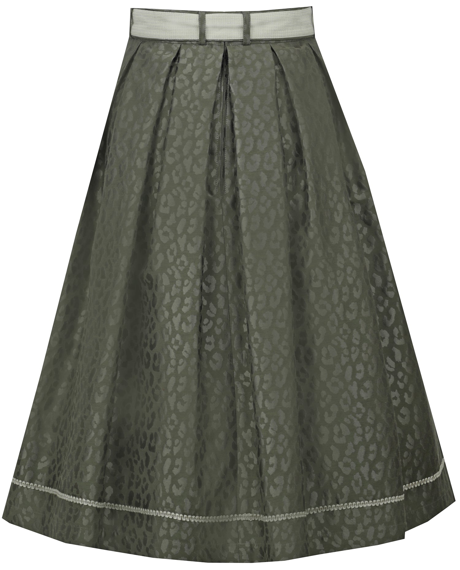 Trachtenrock Marjo Windberg olive 70cm