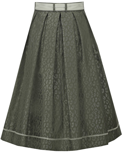 Trachtenrock Marjo Windberg olive 70cm