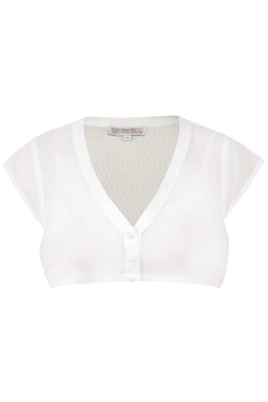 Dirndlbluse Marjo Perasdorf weiß